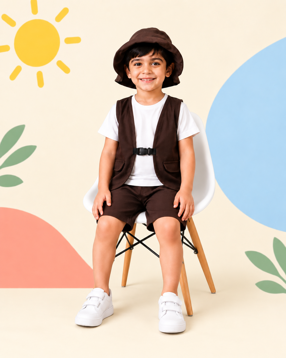 Brown Explorer Vest Set - product image 3