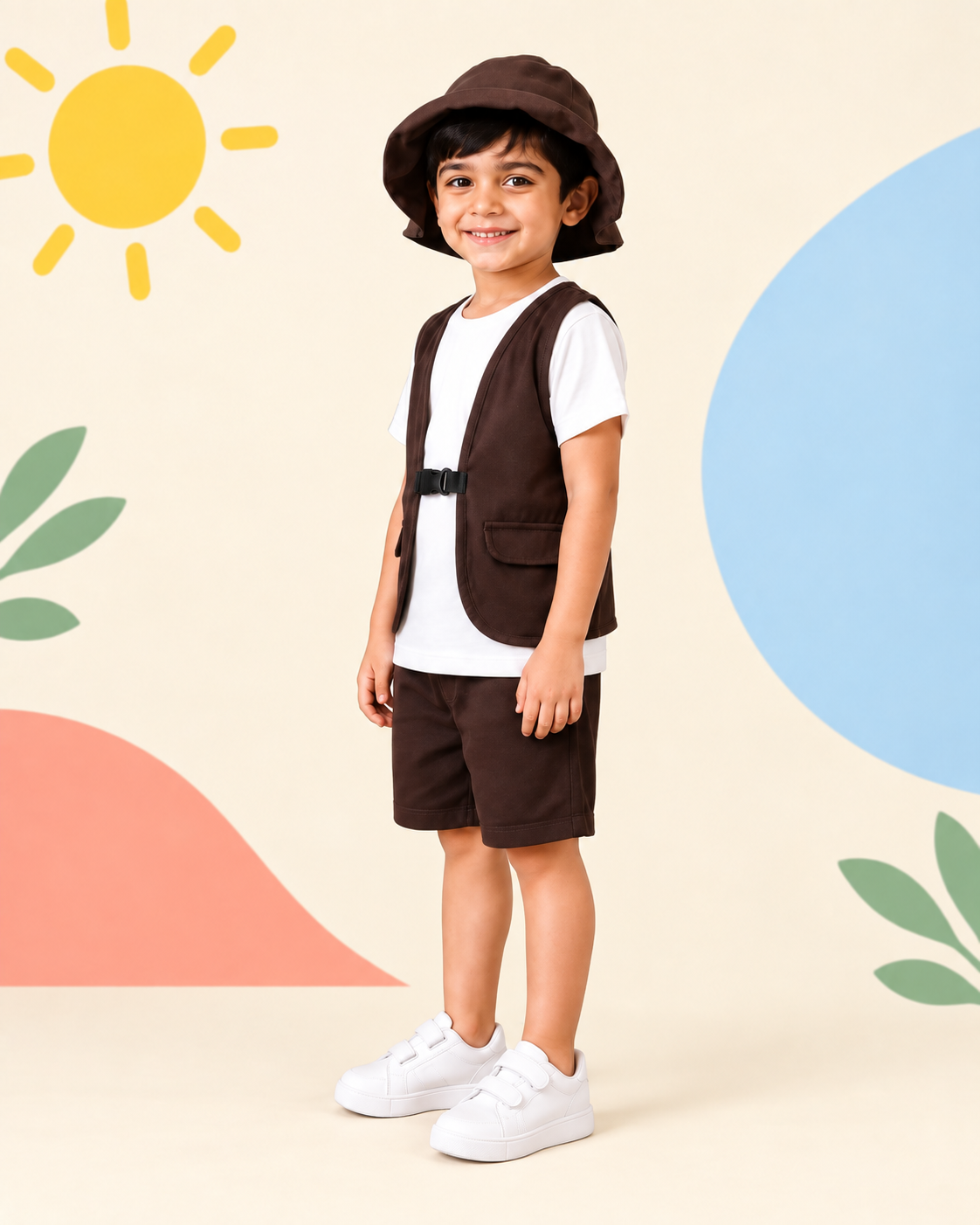 Brown Explorer Vest Set - product image 2