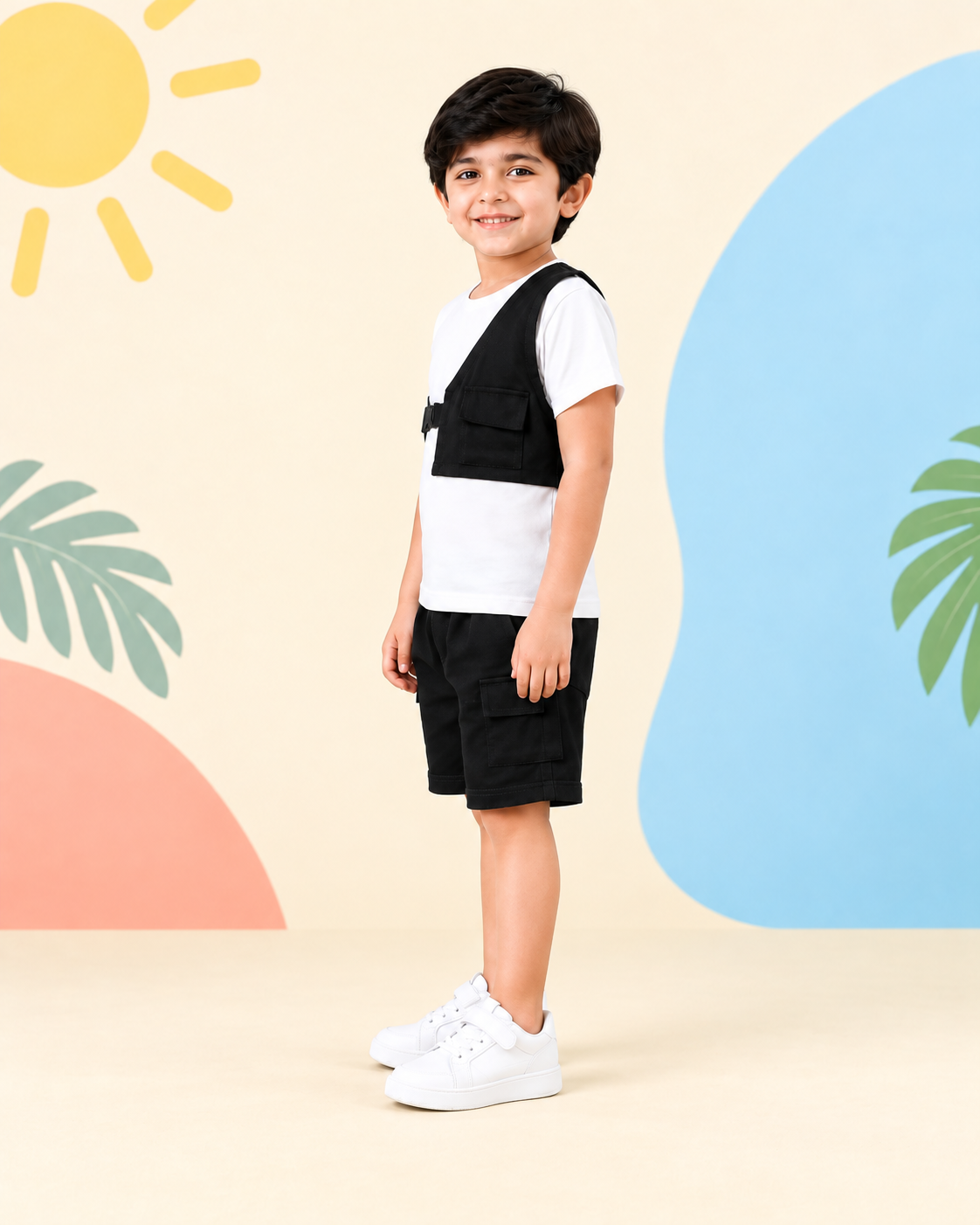 Black Adventure Vest Set - product image 3