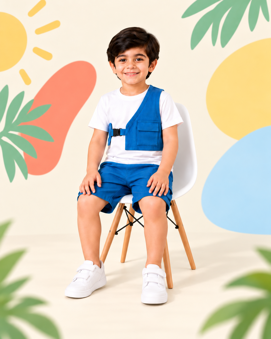 Royal Blue Adventure Vest Set - product image 3