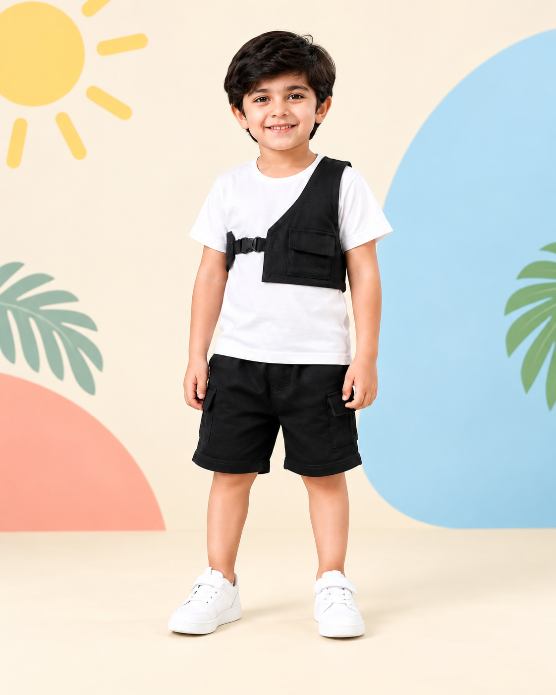 Black Adventure Vest Set - product image 1