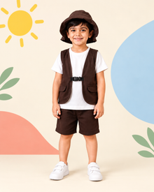 Brown Explorer Vest Set - product image 1