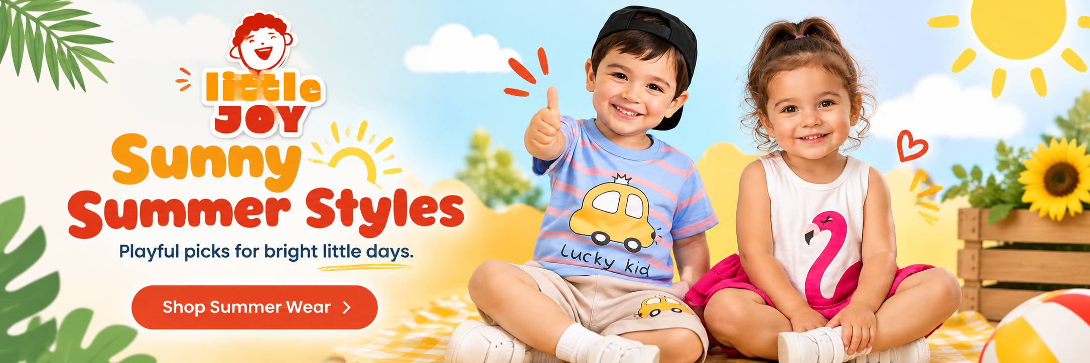 Little Joy homepage hero banner