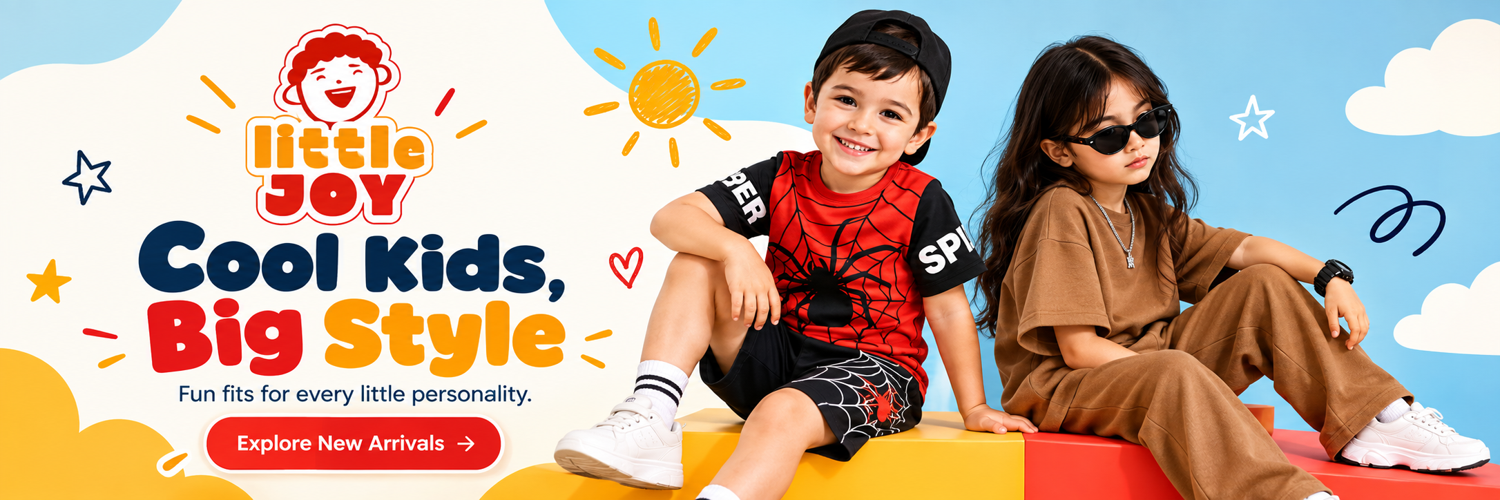 Little Joy new arrivals banner